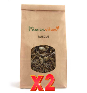 Pack de 2 unidades RUSCUS - RAIZ - Ruscus aculeatus 120 gramos de Pamies Vitae