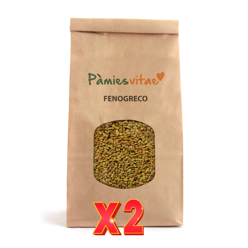 Pack de 2 unidades FENOGRECO - Trigonela foenum-graecum (500g) de Pamies Vitae