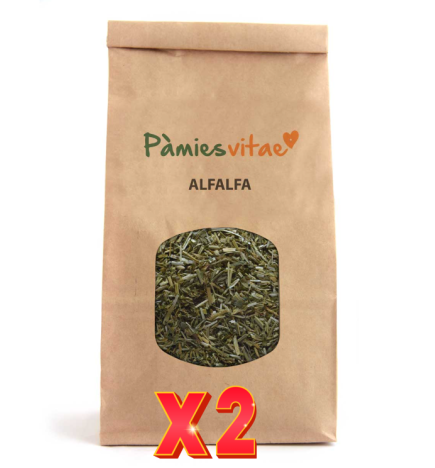 Pack de 2 unidades ALFALFA/ALFALS - Medicago sativa (500 g) de Pamies Vitae