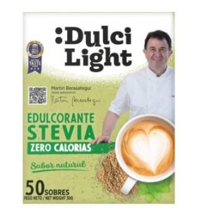 Stevia Zero 50  Sobres Dulcilight
