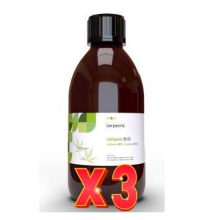 Pack de 3 uds Cáñamo Virgen Av, Bio, 250Ml Terpenic