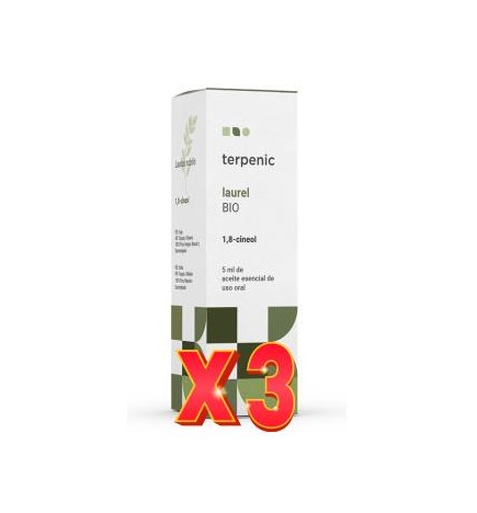 Pack de 3 uds Laurel Ae, Bio, 5Ml Terpenic