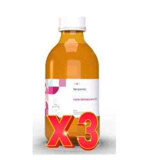 Pack de 3 uds Rosa Hidrolato, Bio, 250Ml Terpenic