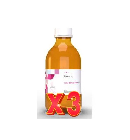 Pack de 3 uds Rosa Hidrolato, Bio, 250Ml Terpenic