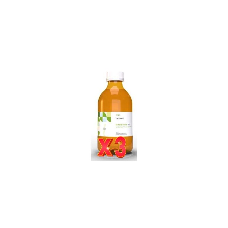 Pack de 3 uds Tomillo Linalol Hidrolato, Bio, 250Ml Terpenic Pack de 3 uds Tomillo Linalol Hidrolato, Bio, 250Ml Terpenic