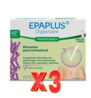 Pack de 3 uds Epaplus Digest Pre&Probimix 7Sticks Epaplus