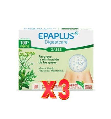 Pack de 3 uds Epaplus Digestcare Gases 30C - Gases Epaplus