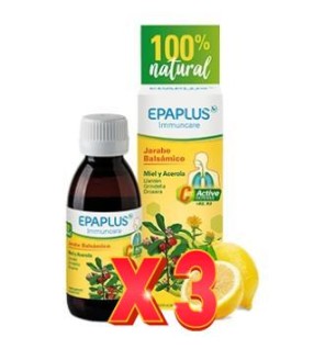 Pack de 3 uds Epaplus Immuncare Adulto Limón, 150 Epaplus
