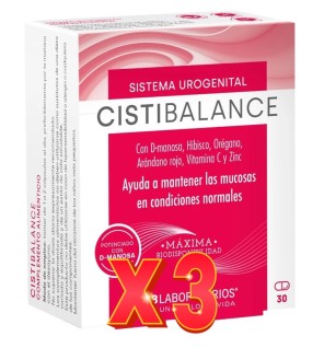Pack de 3 uds Cistibalance Caps 30 Caps Fdb