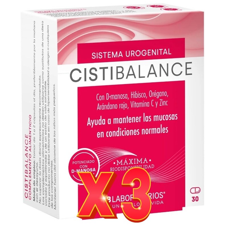 Pack de 3 uds Cistibalance Caps 30 Caps Fdb