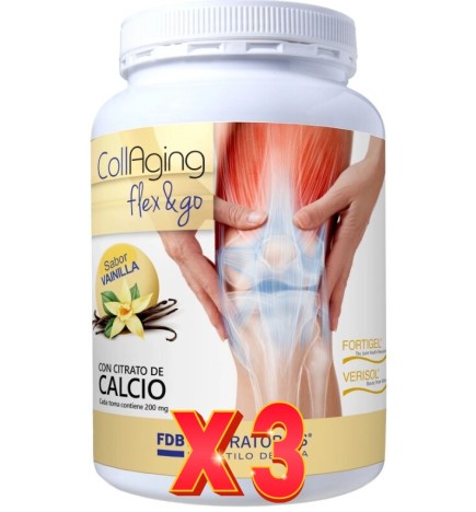 Pack de 3 uds Collaging Flex&Go Vainilla Fdb