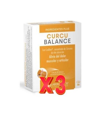 Pack de 3 uds Curcu Balance 30 Caps Fdb