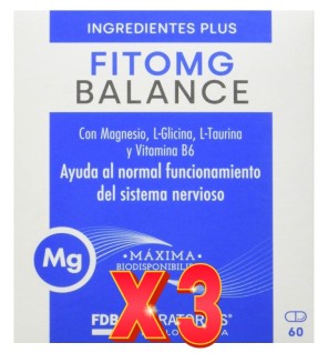 Pack de 3 uds Fitomg Balance 60 Capsulas Fdb