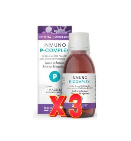 Pack de 3 uds Inmuno P-Complex 150 Ml. Fdb