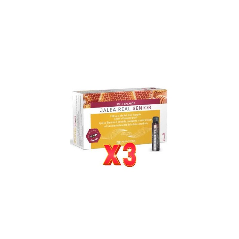 Pack de 3 uds Jalea Real Senior Jelly Balance Fdb Pack de 3 uds Jalea Real Senior Jelly Balance Fdb