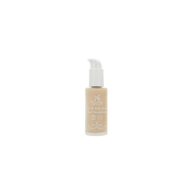 Base De Maquillaje Fluida 01 Porcelaine 30 Ml Bio Boho Green Make Up