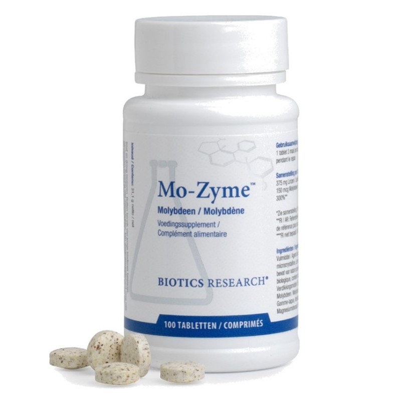 Mo-Zyme 100 Comprimidos Biotics Research