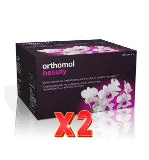 Pack de 2 unidades Orthomol Beauty 30 Botellas Bebibles Orthomol