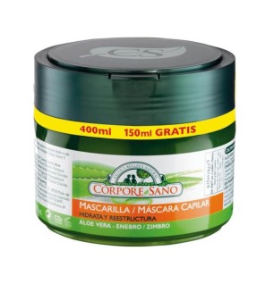 Corpore Sano Mascarilla Capilar Con Aloe Vera Y Enebro 250 M Corpore Sano