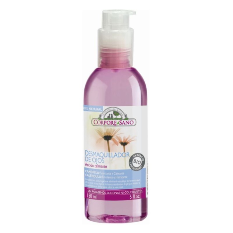 Desmaquillador De Ojos Camomila Y Calendula 150 Ml Corpore Sano Desmaquillador De Ojos Camomila Y Calendula 150 Ml Corpore Sano