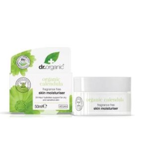 Crema Hidratante Piel Sensible Calendula 50Ml Dr. Organic