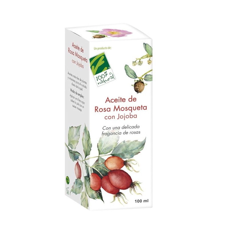 Aceite De Jojoba Con Rosa Mosqueta 100 Ml Cien Por Cien Natural Aceite De Jojoba Con Rosa Mosqueta 100 Ml Cien Por Cien Natural