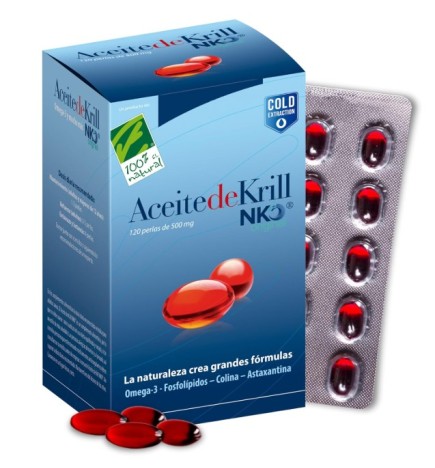 Aceite De Krill Nko 120Perlas Cien Por Cien Natural