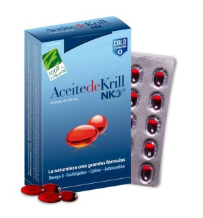Aceite De Krill Nko 40Perlas Cien Por Cien Natural