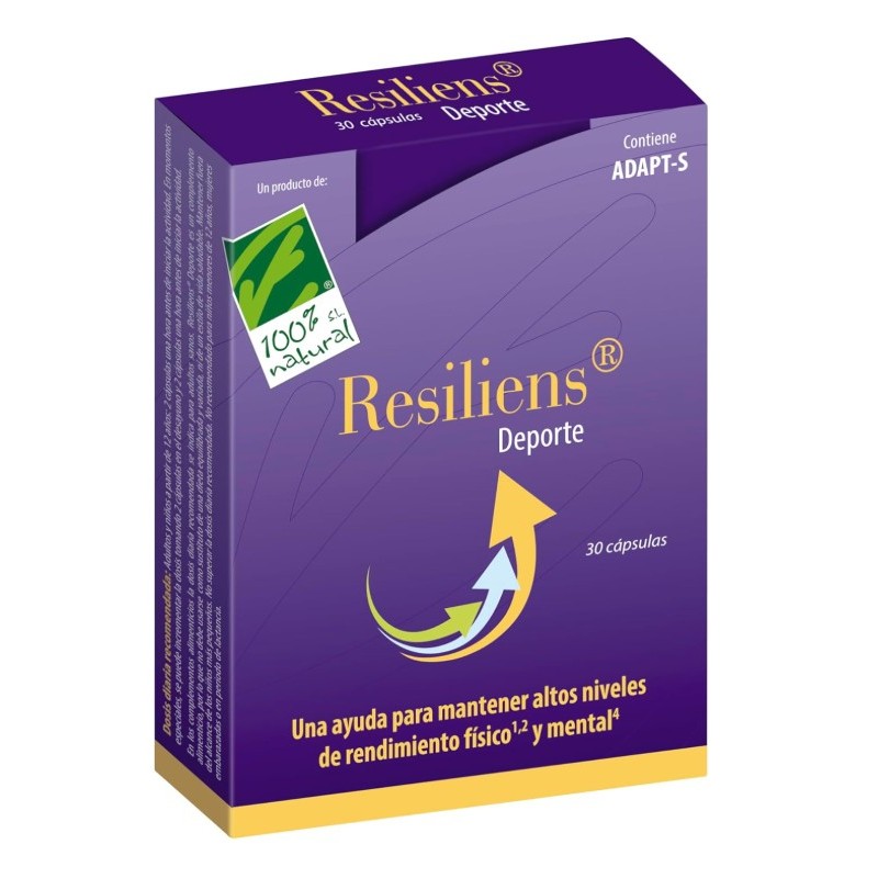 Resilian Resiliens Deporte 30 Capsulas Cien Por Cien Natural