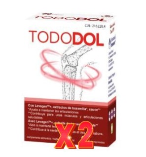 Pack de 2 unidades Tododol 30 Comp Bioserum