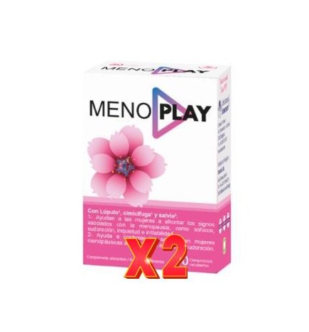 Pack de 2 unidades Menoplay 30 Comp Bioserum