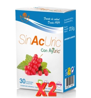 Pack de 2 unidades Sinacuric 30  Comprimidos Bioserum