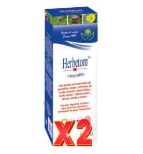 Pack de 2 unidades Herbetom 1 Hb Hepatico 250Ml Bioserum