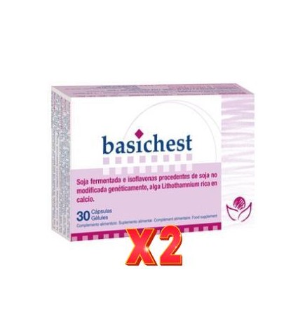 Pack de 2 unidades Basichest 30 Cápsulas Bioserum