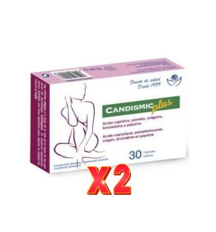 Pack de 2 unidades Candismic Plus 30 Capsulas Bioserum