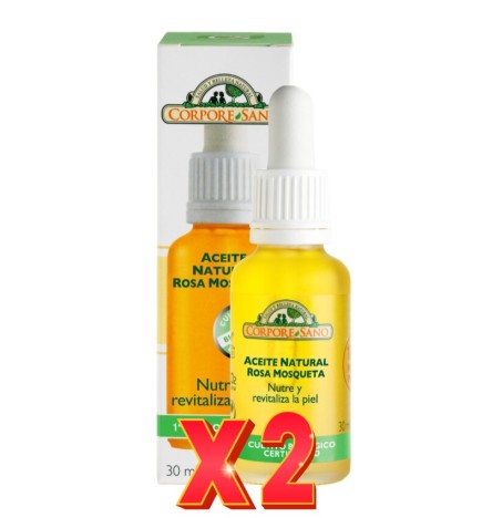 Pack de 2 unidades Aceite Corp.Rosa Mosqueta 30Ml Corpore Sano