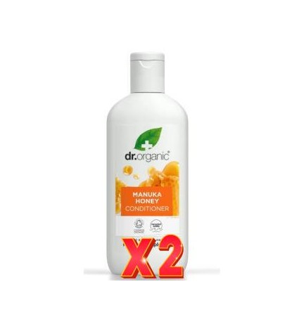 Pack de 2 unidades Acondicionador Miel De Manuka 265 Ml Dr. Organic