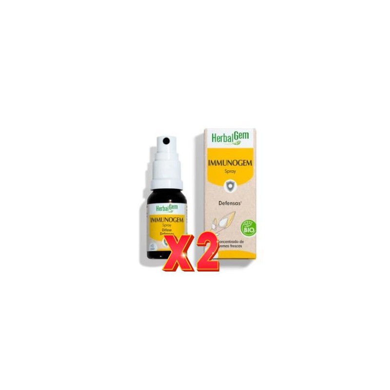 Pack de 2 unidades Immunogem Gc09 Spray 15 Ml Bio Herbalgem Pack de 2 unidades Immunogem Gc09 Spray 15 Ml Bio Herbalgem