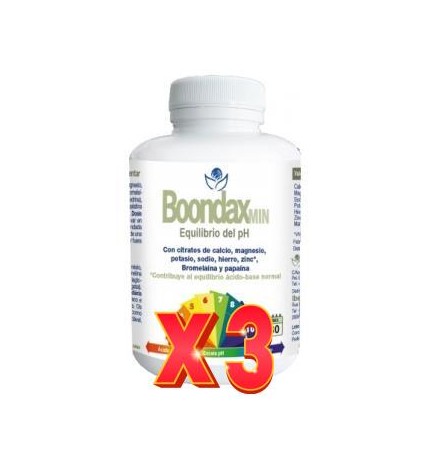 Pack de 3 unidades Boondax Min Digestivo 180Cap Bioserum