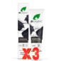 Pack de 3 unidades Pasta De Dientes Carbon Activado 100 Ml Dr. Organic