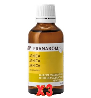 Pack de 3 unidades Arnica 50 Ml Pranarom Aceites