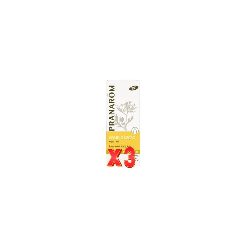 Pack de 3 unidades Comino Negro Aceite Vegetal Bio 50 Ml Pranarom Aceites Pack de 3 unidades Comino Negro Aceite Vegetal Bio 50 Ml Pranarom Aceites