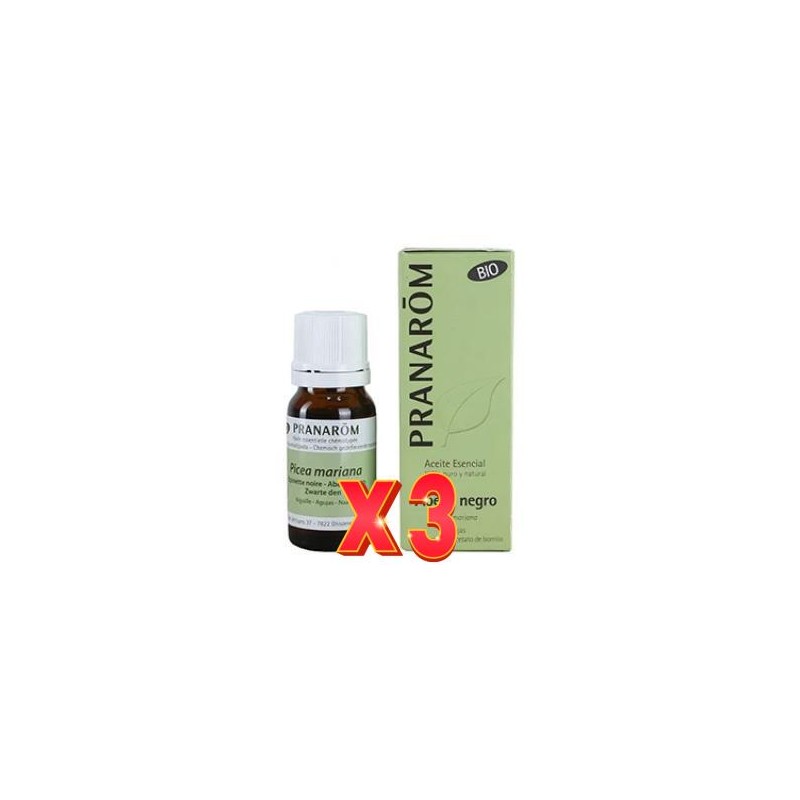 Pack de 3 unidades Abeto Negro Agujas Aceite Esencial Bio 10 Ml Pranarom Aceites Pack de 3 unidades Abeto Negro Agujas Aceite Esencial Bio 10 Ml Pranarom Aceites