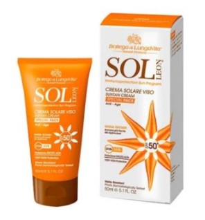Sol Leon Crema Facial Solar Spf 50 Alta Prot. 50Ml Bottega Di Lungavita