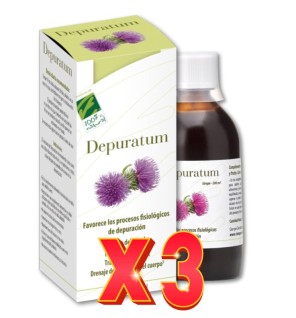 Pack de 3 unidades Depuratum 200 Ml Cien Por Cien Natural