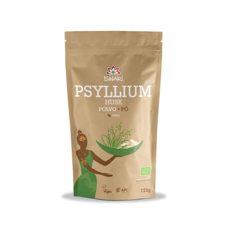 Cáscara De Psyllium 125G Bio Iswari Cáscara De Psyllium 125G Bio Iswari
