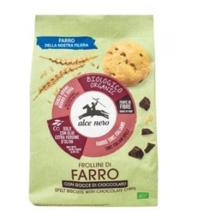 Galletas Cacao Con Gotas De Chocolate 300Gr Bio Alce Nero