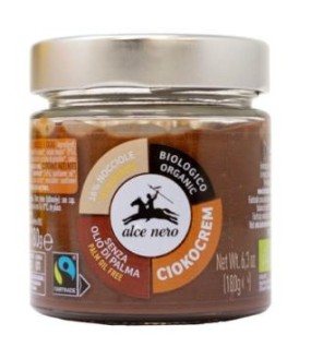 Crema De Chocolate Con Avellanas 180 Gr Bio Alce Nero