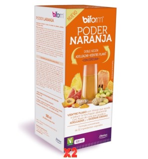 Pack de 2 unidades Poder Naranja Envase 500 Ml Dietisa