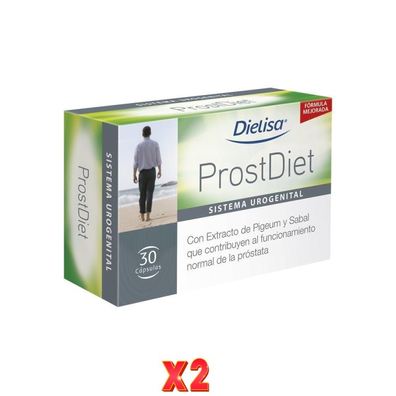 Pack de 2 unidades Prost Diet Envase 30 Cápsulas Dietisa Pack de 2 unidades Prost Diet Envase 30 Cápsulas Dietisa